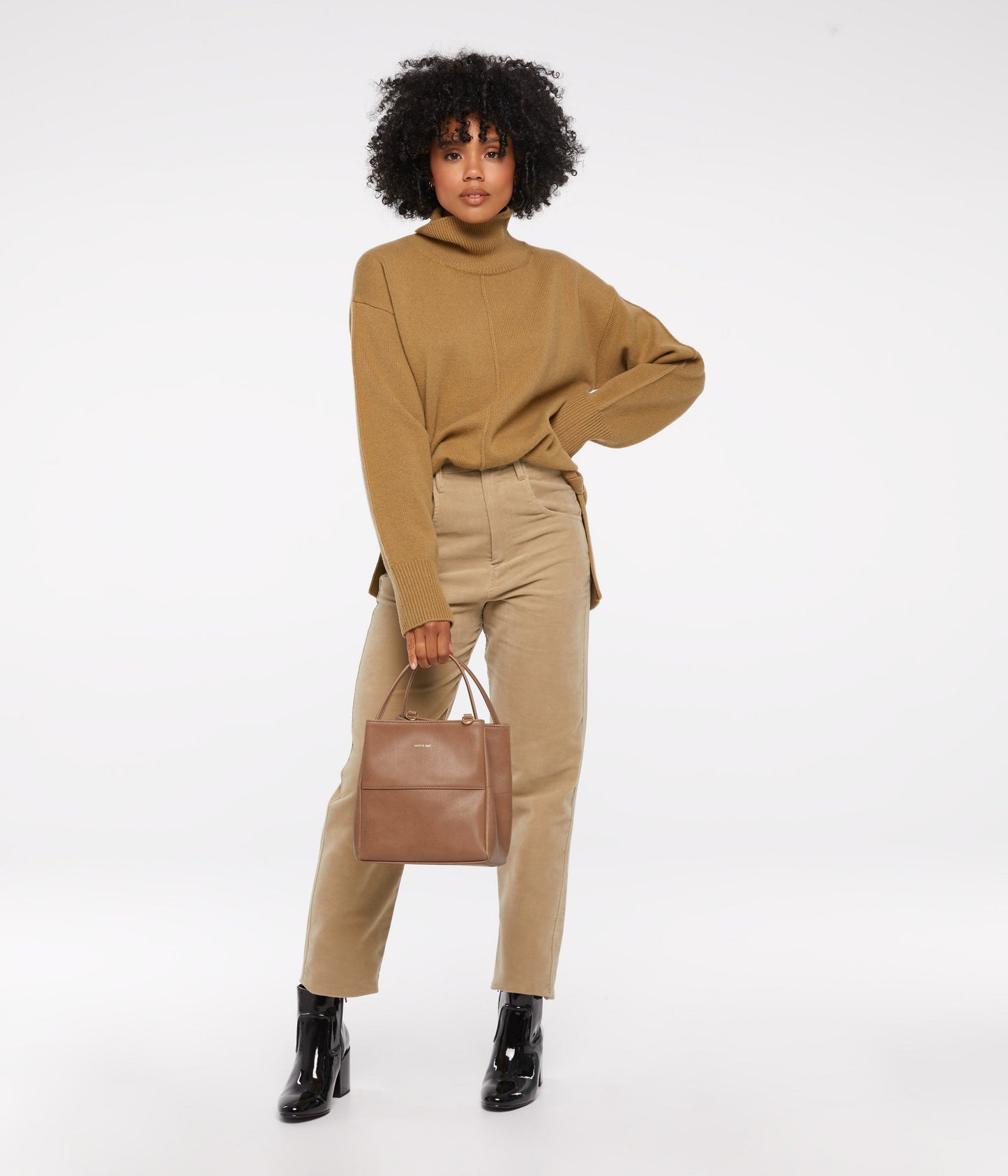 WILLASM Small Vegan Tote Bag - Vintage | Color: Pink - variant::heirloom