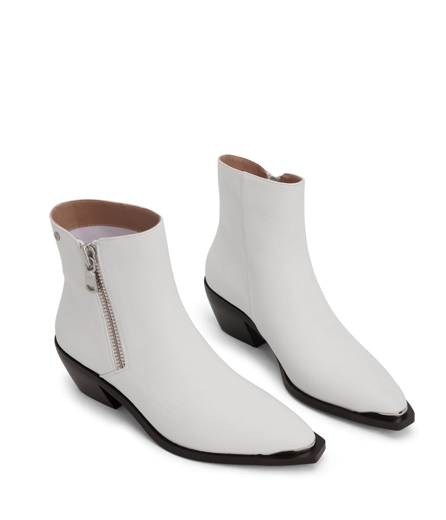 EVEX Women's Vegan Chelsea Boots | Color: White - variant::white