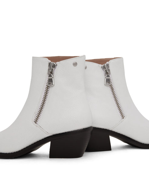EVEX Women's Vegan Chelsea Boots | Color: White - variant::white
