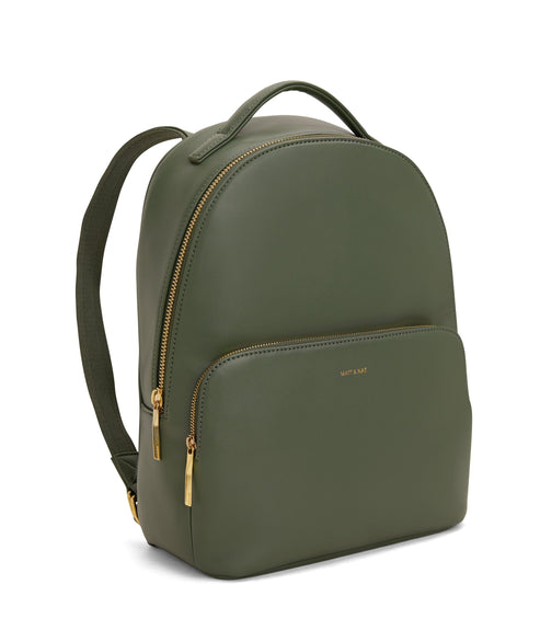 CARO Vegan Backpack - Loom | Color: Green - variant::stem