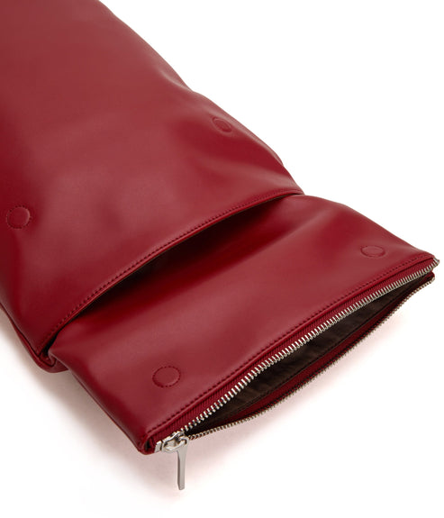 COLTON Vegan Backpack - Loom | Color: Red - variant::plum