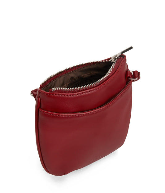 SALO Vegan Crossbody Bag - Loom | Color: Red - variant::plum