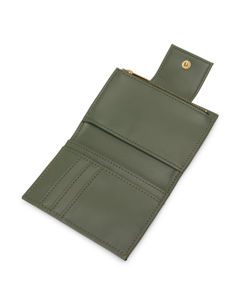 CRUISESM Small Vegan Wallet - Loom | Color: Green - variant::stem