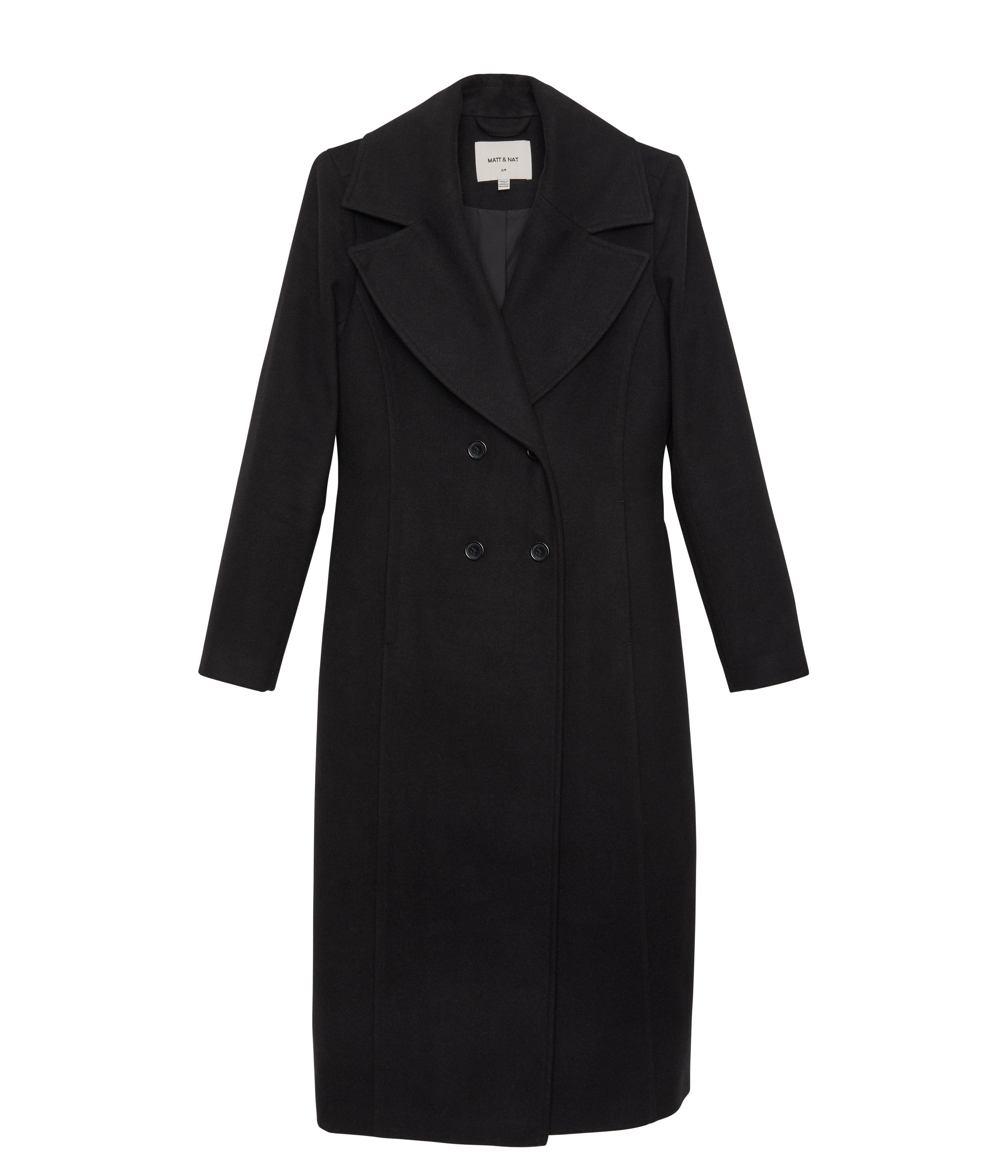 CLARESA Women's Vegan Wool Coat | Matt & Nat USA