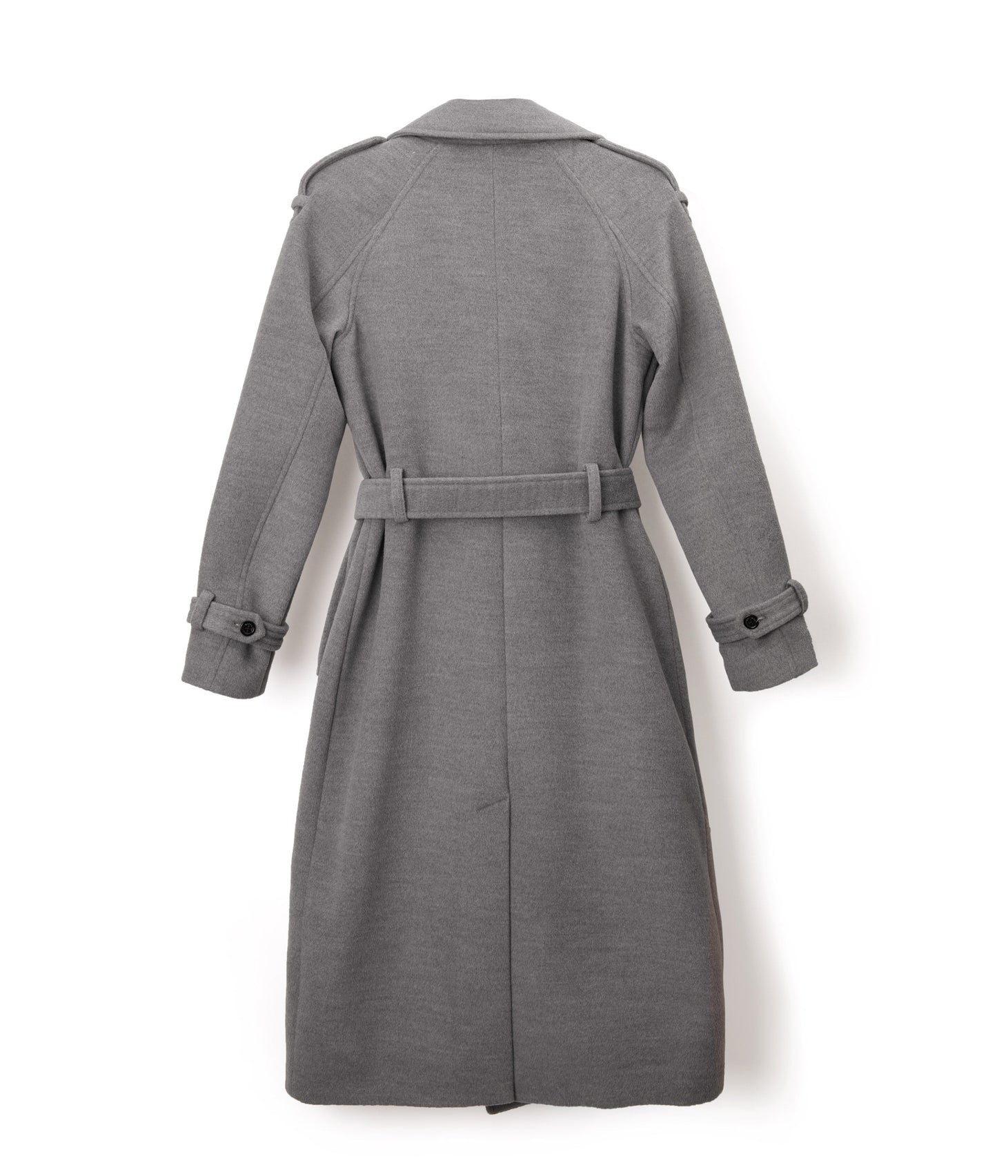 VIVI Women's Long Coat | Color: Light Grey - variant::light