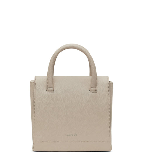 ADELSM Small Vegan Satchel - Purity | Color: Beige - variant::dream