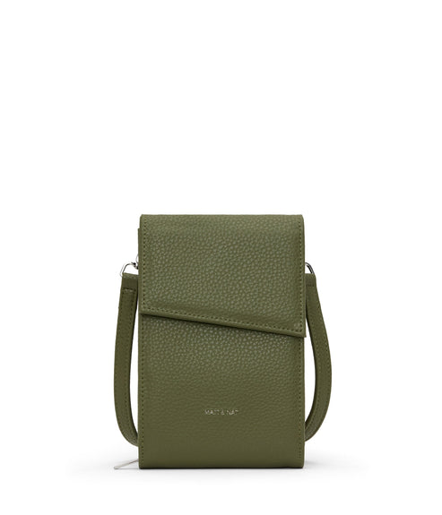MET Vegan Crossbody Wallet - Purity | Color: Green - variant::meadow