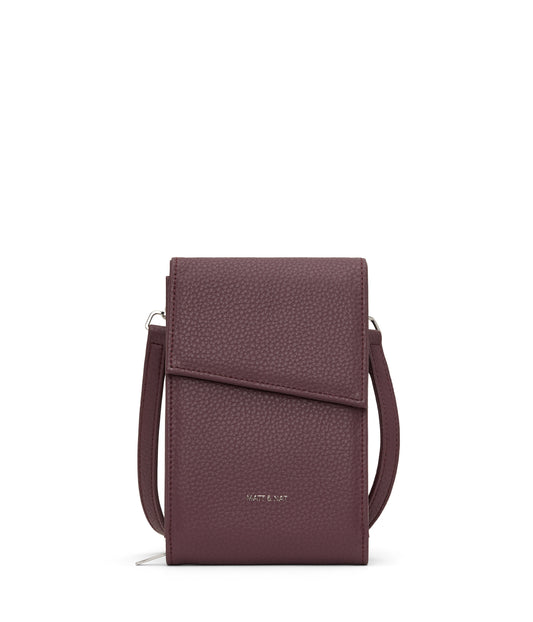 MET Vegan Crossbody Wallet - Purity | Color: Purple - variant::moon