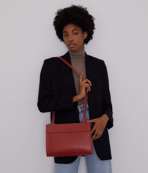 ONRA Vegan Crossbody Bag - Vintage | Color: Red - variant::barn