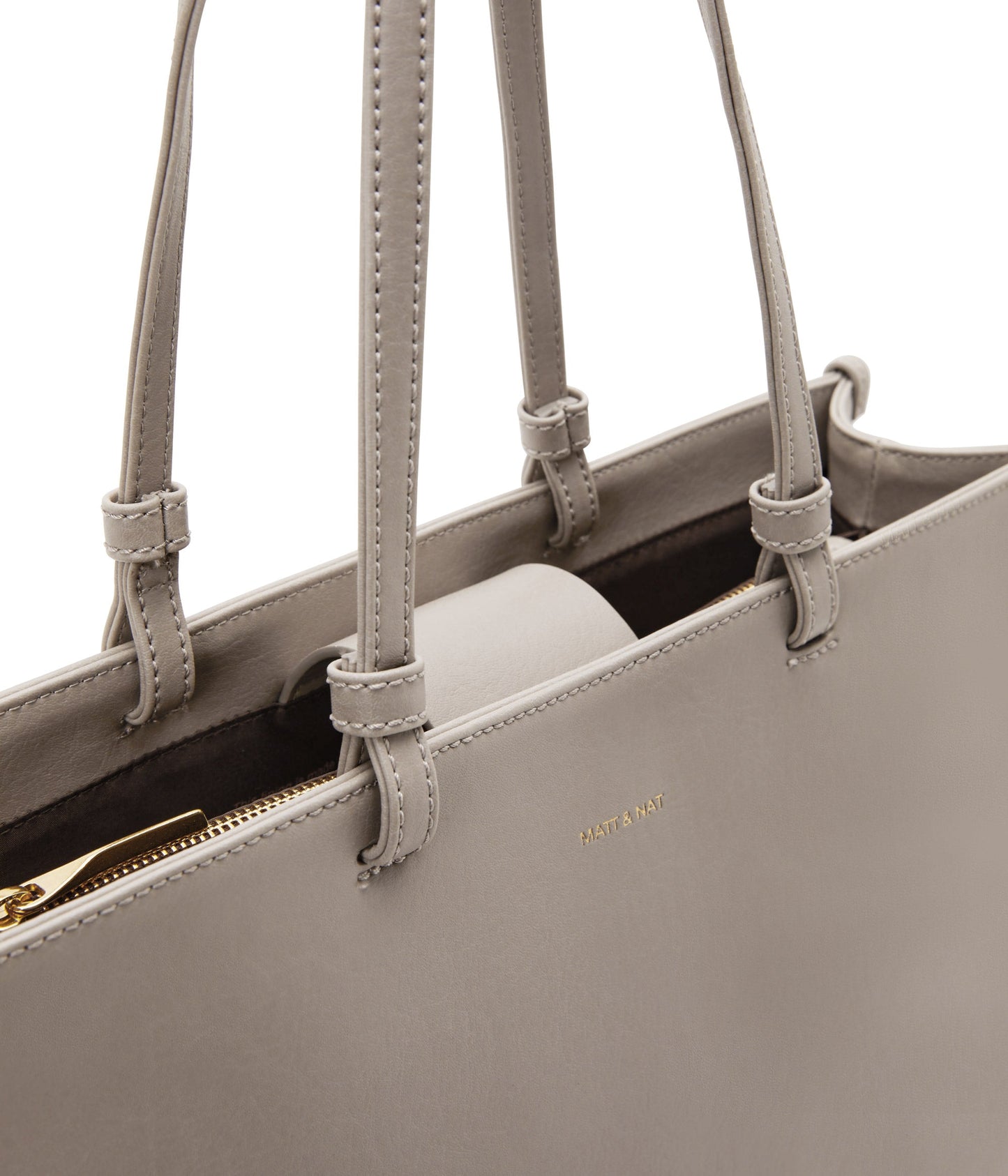 CALINA Vegan Tote Bag - Vintage | Color: Grey - variant::wave