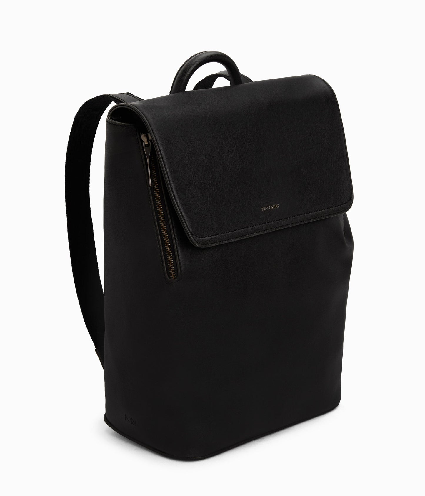 FABI Mini Vegan Backpack - Vintage | Color: Black - variant::black