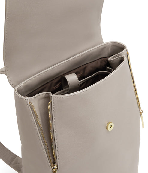 FABI Mini Vegan Backpack - Vintage | Color: Grey - variant::wave