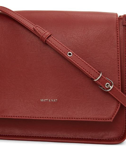 LEV Vegan Crossbody Bag - Vintage | Color: Red - variant::barn