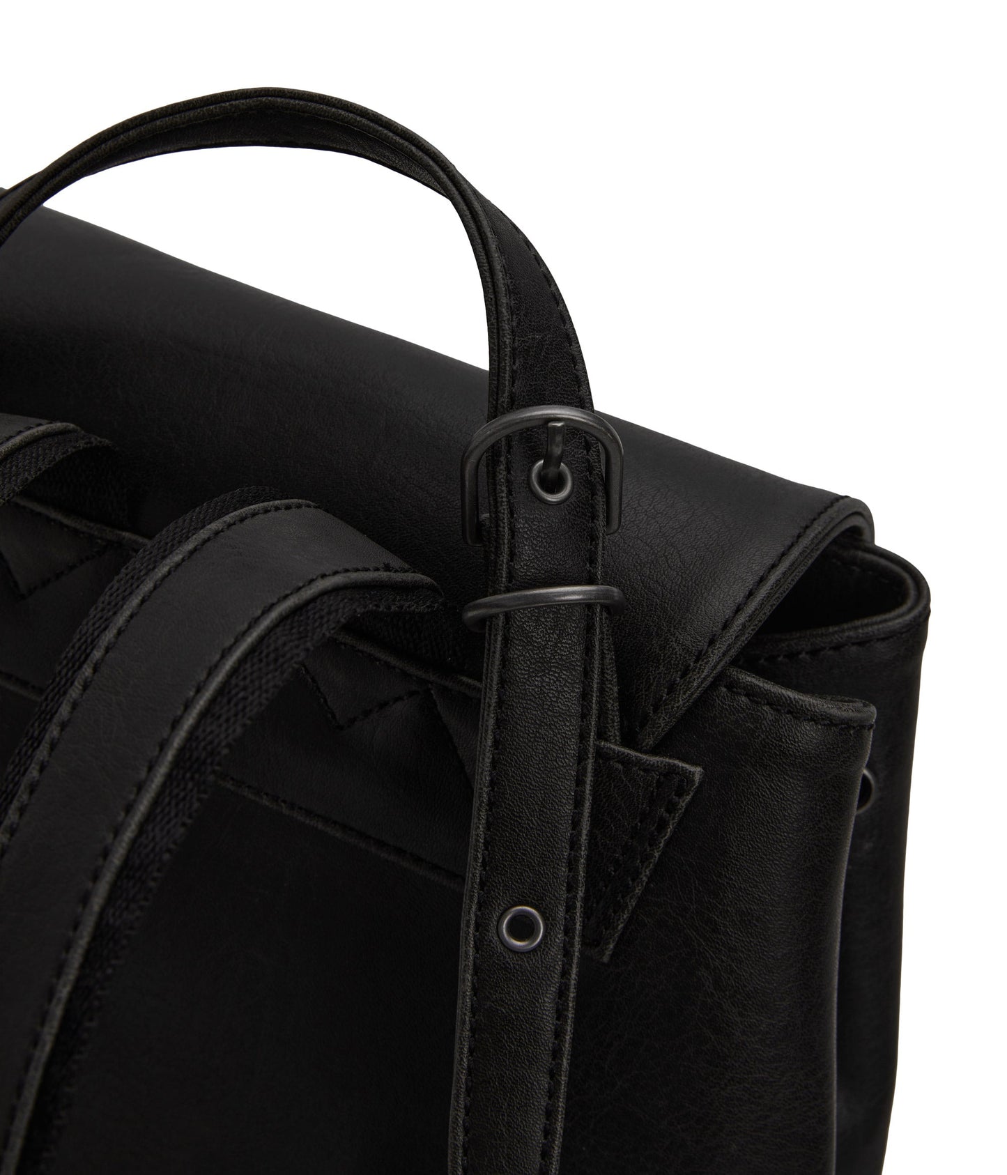 SOHO Vegan Backpack - Vintage | Color: Black - variant::black