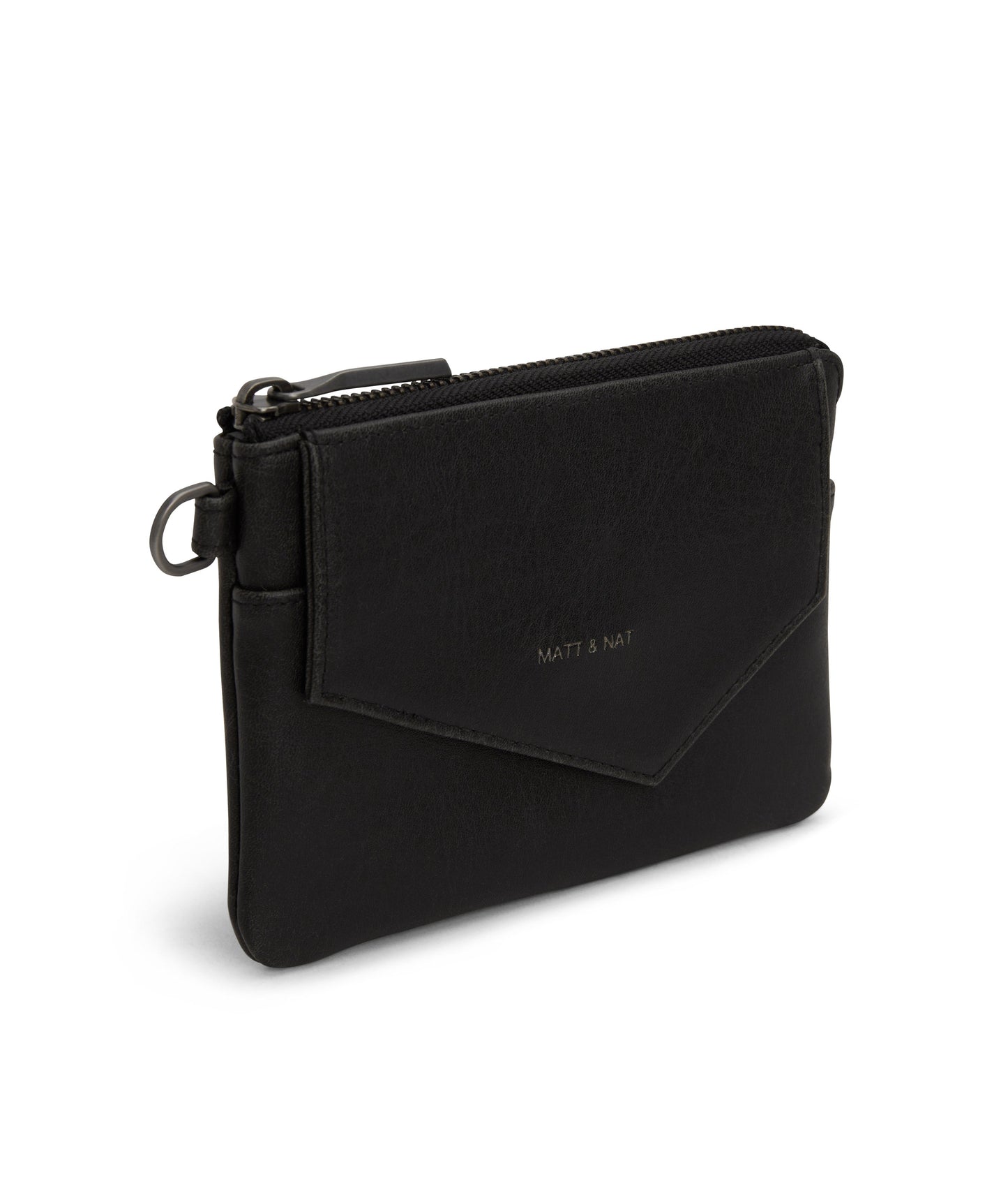 NIA SM Small Vegan Wallet - Vintage | Color: Black - variant::black