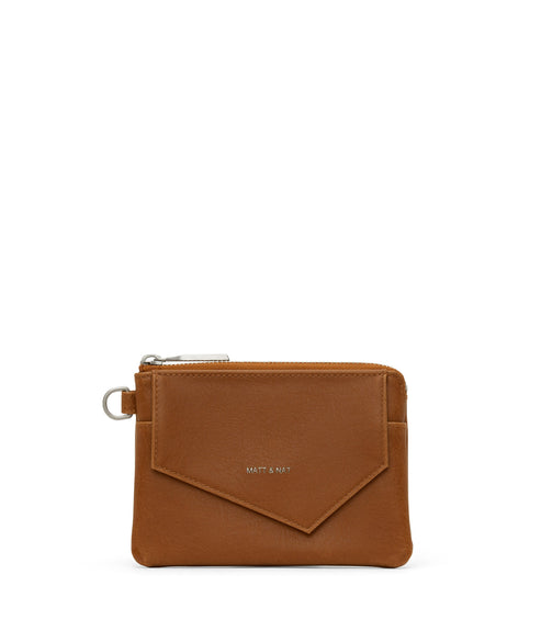 NIA SM Small Vegan Wallet - Vintage | Color: Brown - variant::chili