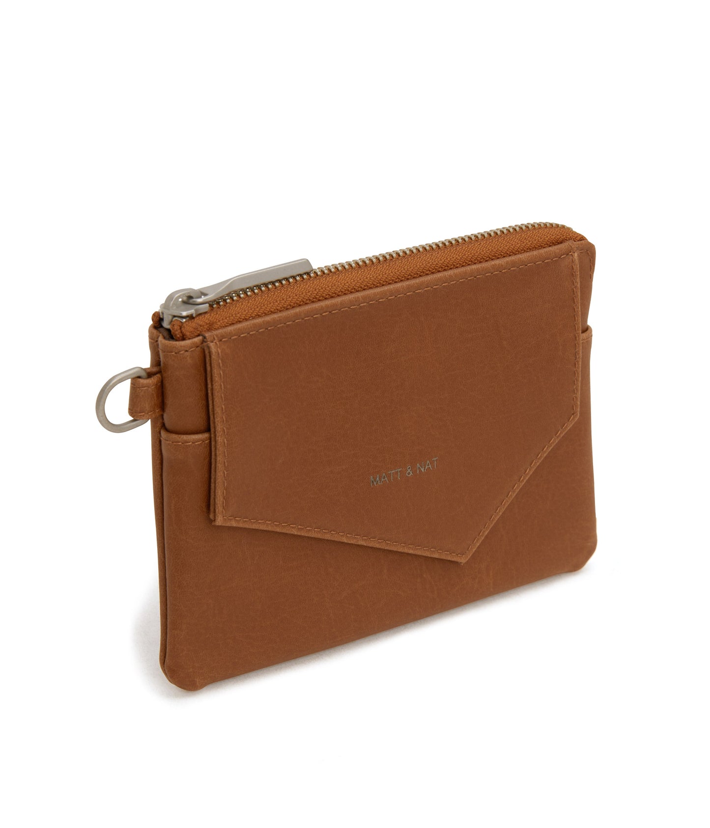NIA SM Small Vegan Wallet - Vintage | Color: Brown - variant::chili