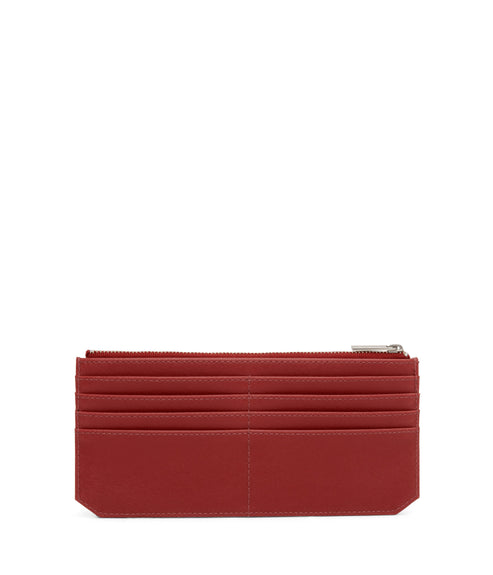PERLA Vegan Flat Wallet - Vintage | Color: Red - variant::barn