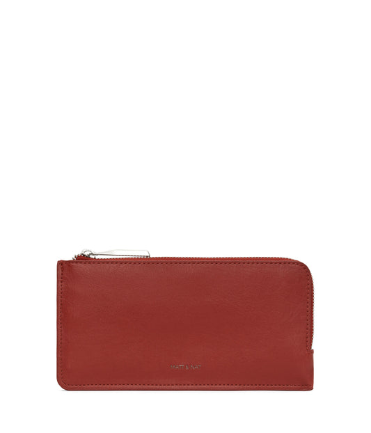 SEVA Vegan Wallet - Vintage | Color: Red - variant::barn