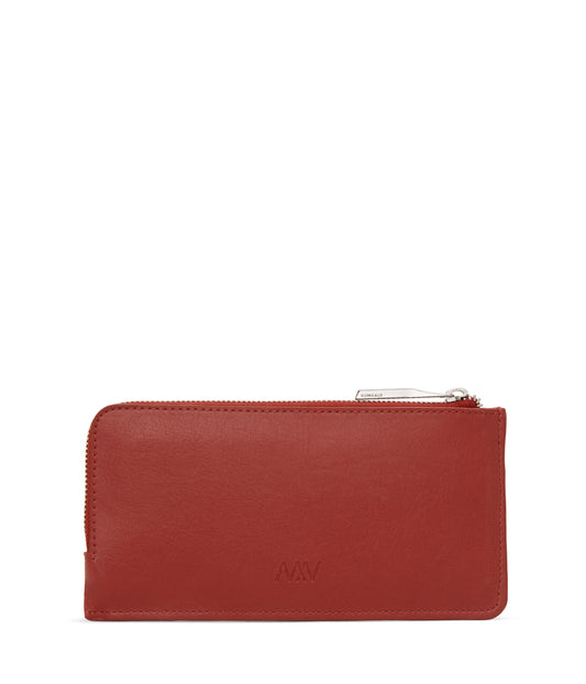 SEVA Vegan Wallet - Vintage | Color: Red - variant::barn