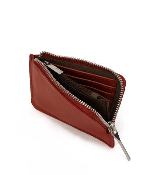 SEVASM Small Vegan Wallet - Vintage | Color: Red - variant::barn