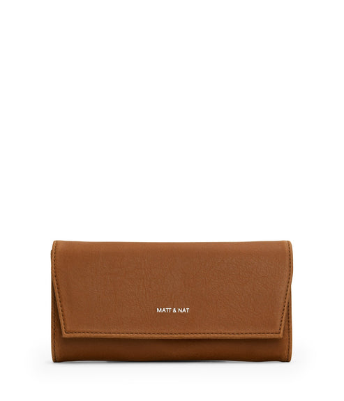 VERA Vegan Wallet - Vintage | Color: Brown - variant::chili