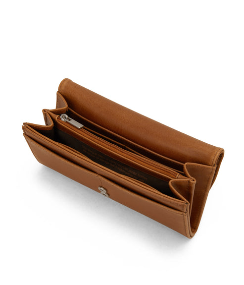 VERA Vegan Wallet - Vintage | Color: Brown - variant::chili