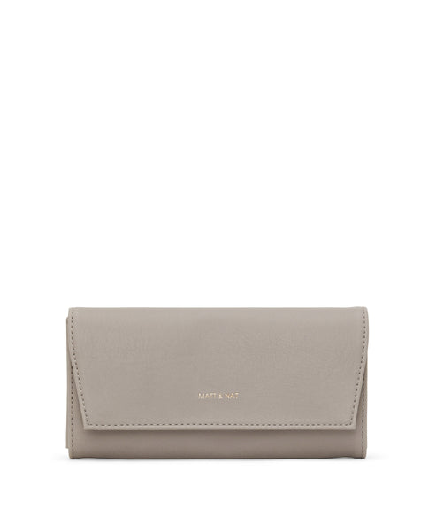 VERA Vegan Wallet - Vintage | Color: Grey - variant::wave