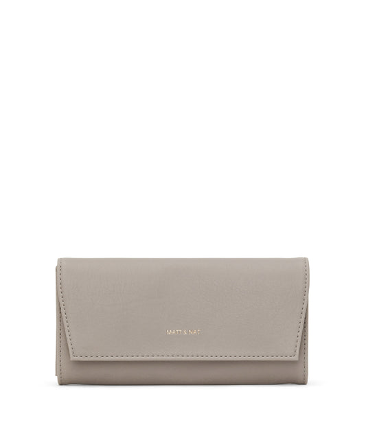 VERA Vegan Wallet - Vintage | Color: Grey - variant::wave