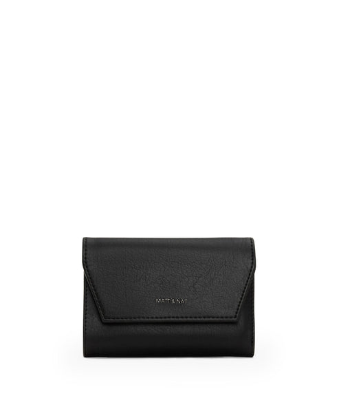 VERASM Small Vegan Wallet - Vintage | Color: Black - variant::black