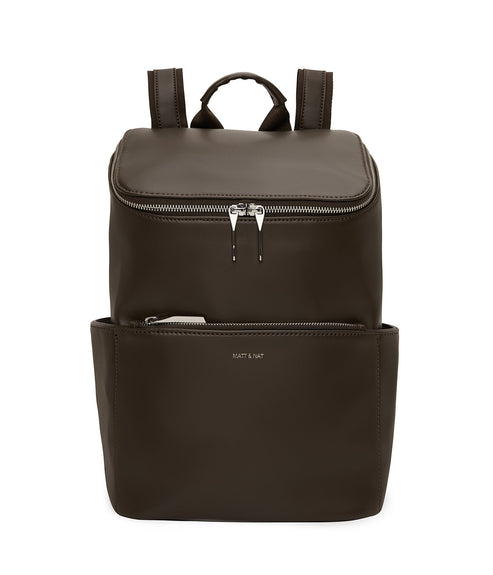 BRAVE Vegan Backpack - Loom | Color: Brown - variant::espresso