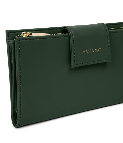 CRUISE Vegan Wallet - Loom | Color: Green - variant::vineyard
