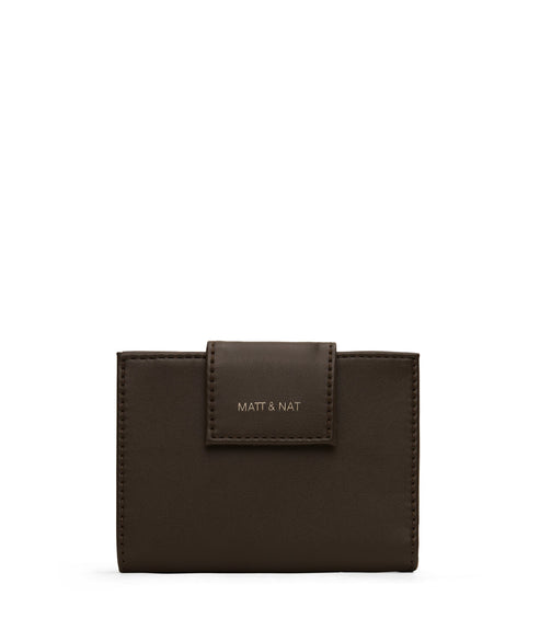 CRUISESM Small Vegan Wallet - Loom | Color: Brown - variant::espresso