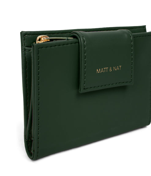 CRUISESM Small Vegan Wallet - Loom | Color: Green - variant::vineyard