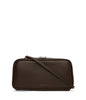 OLIV Vegan Crossbody Wallet - Loom | Color: Brown - variant::espresso