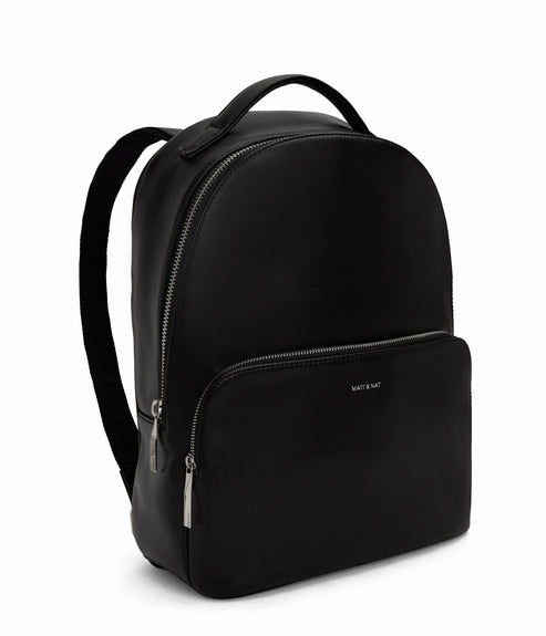 CARO Vegan Backpack - Loom | Color: Black - variant::black