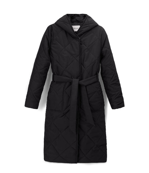 DALLAS Women's Vegan Quilted Jacket | Color: Black - variant::black