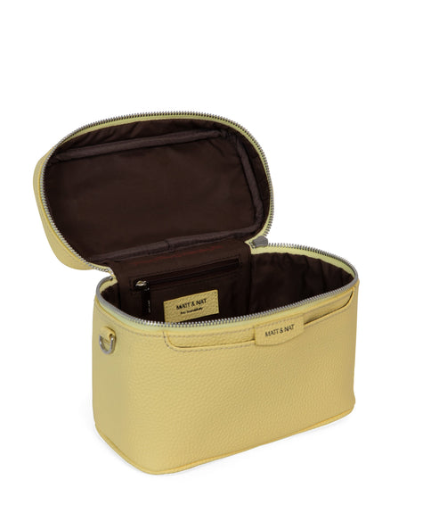 CORTNEY Vegan Crossbody Bag - Purity | Color: Yellow - variant::daffodil