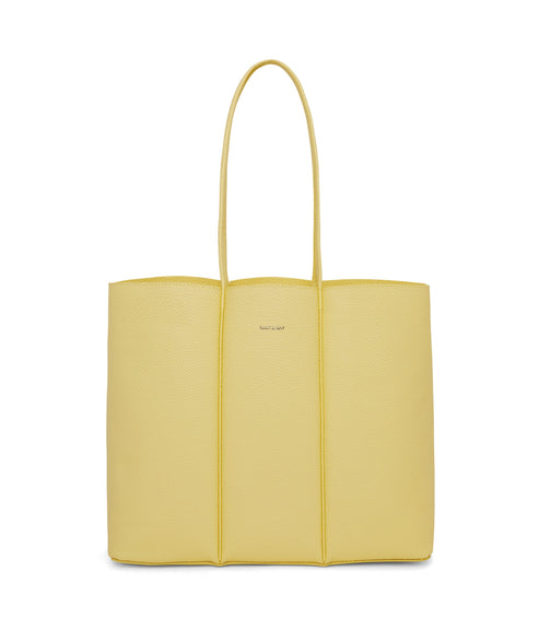 HYDE Vegan Tote Bag - Purity | Color: Yellow - variant::daffodil
