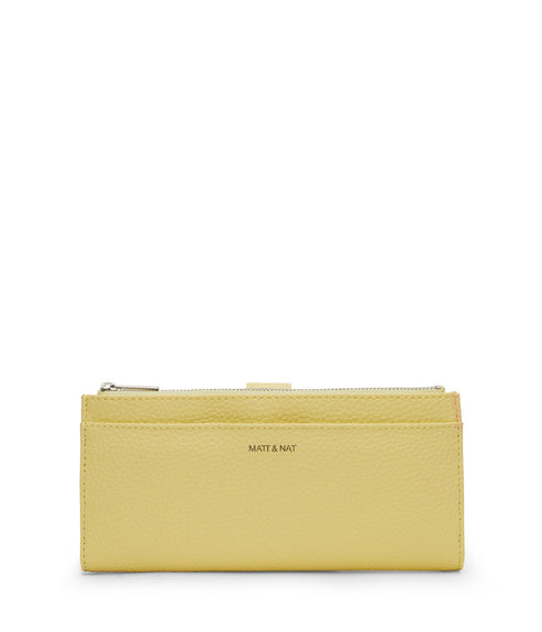 MOTIV Vegan Wallet - Purity | Color: Yellow - variant::daffodil