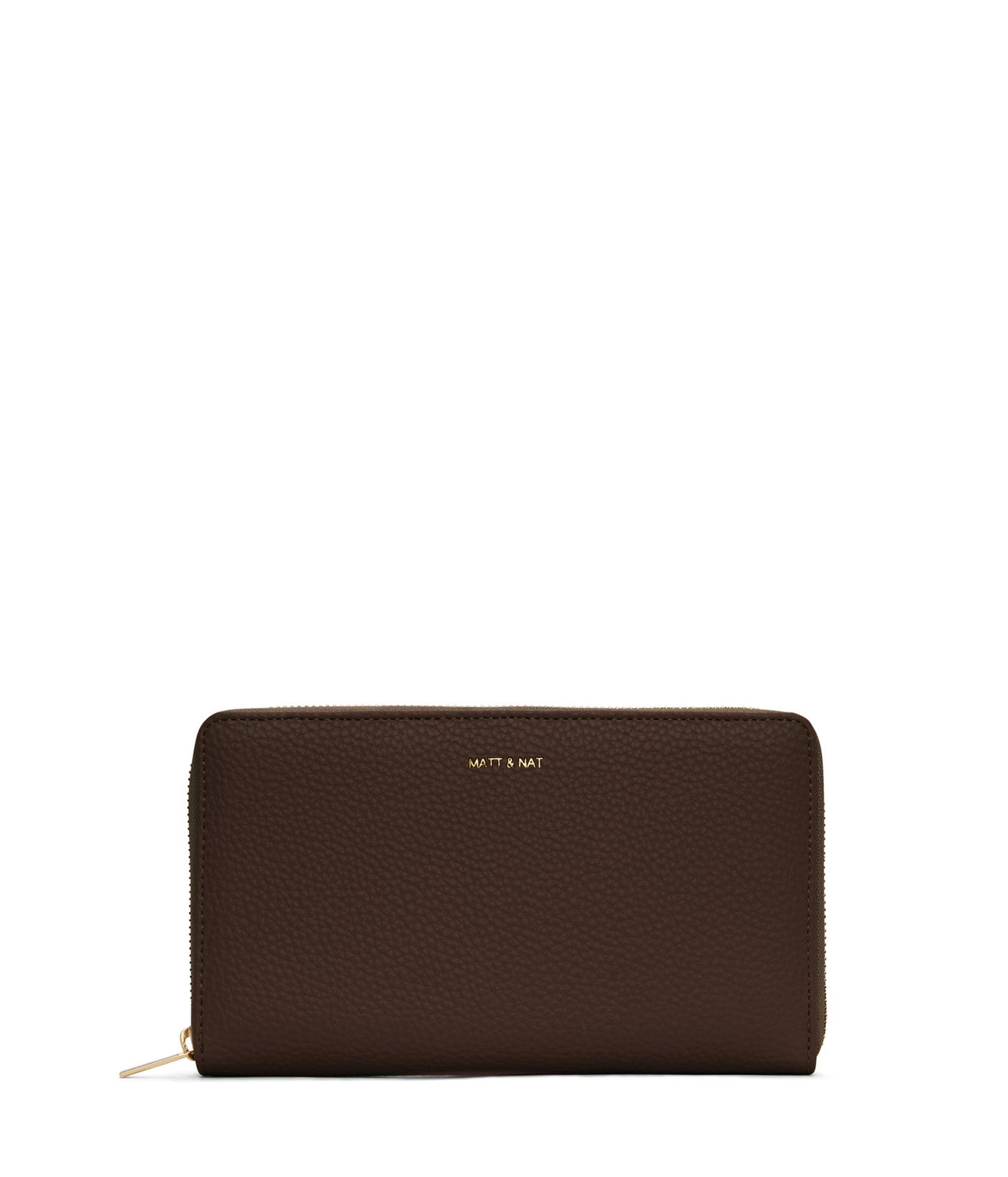 TRIP Vegan Travel Wallet - Purity | Color: Brown - variant::chocolate