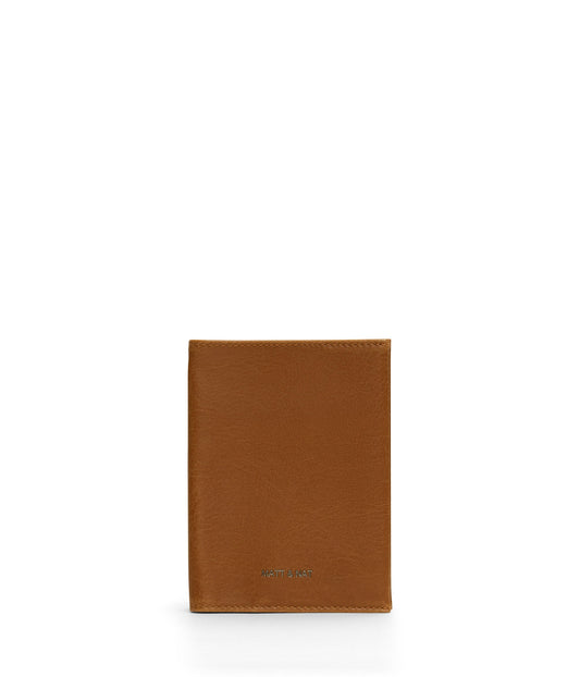 VOYAGE Vegan Passport Holder - Vintage | Color: Brown - variant::chili
