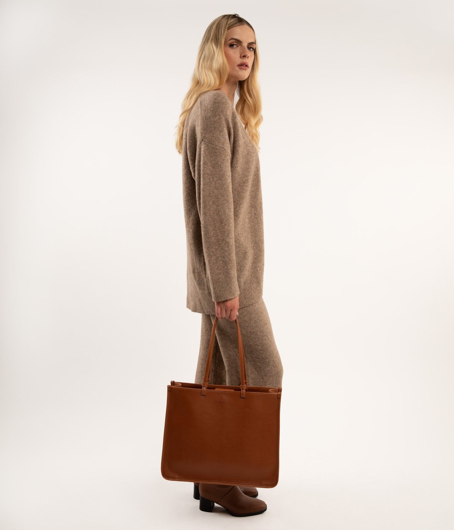 CALINA Vegan Tote Bag - Vintage | Color: White - variant::vanilla