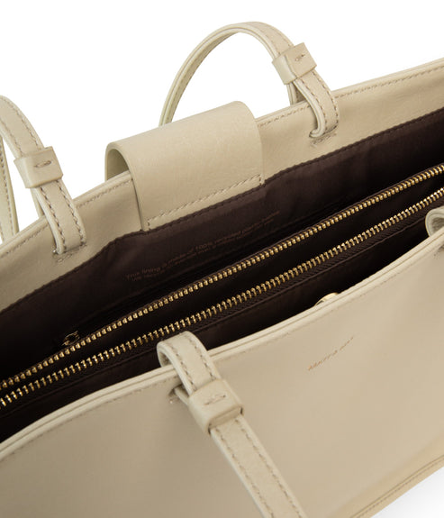 CALINA Vegan Tote Bag - Vintage | Color: White - variant::vanilla