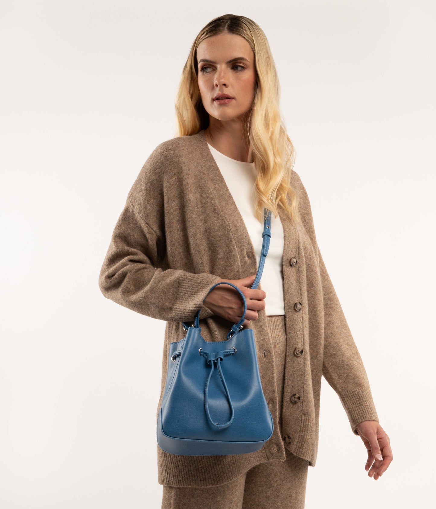 DUPONT Vegan Bucket Bag - Vintage | Color: Black - variant::black