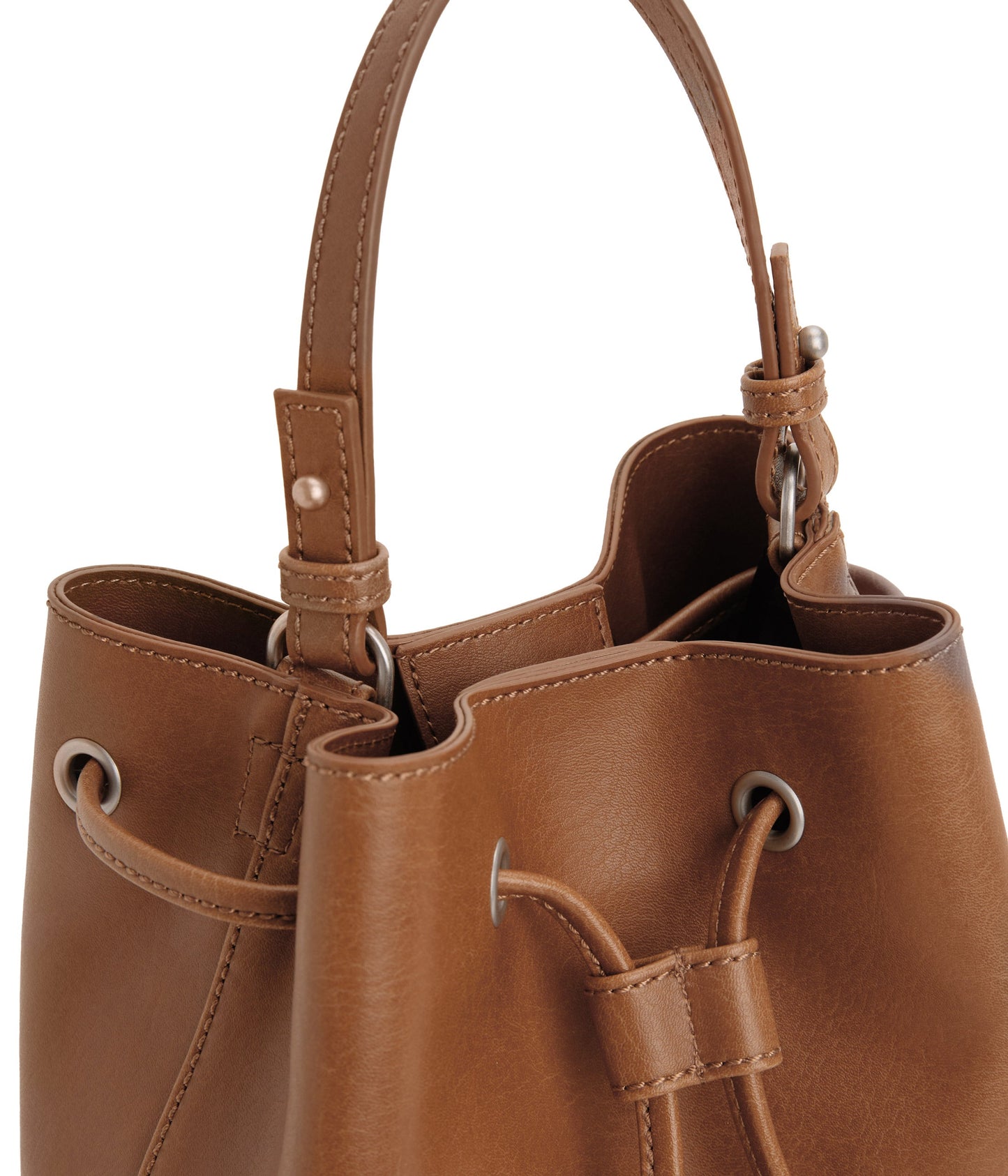 DUPONT Vegan Bucket Bag - Vintage | Color: Brown - variant::chili
