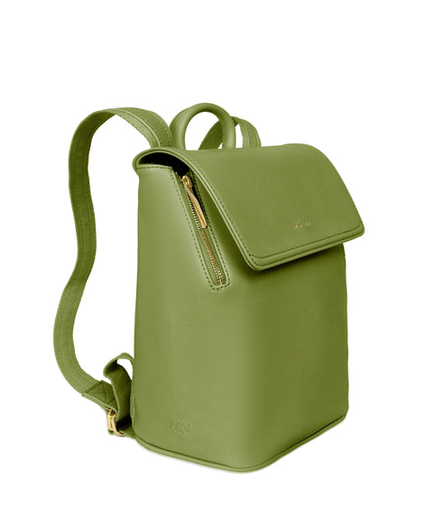 FABI Mini Vegan Backpack - Vintage | Color: Green - variant::frog