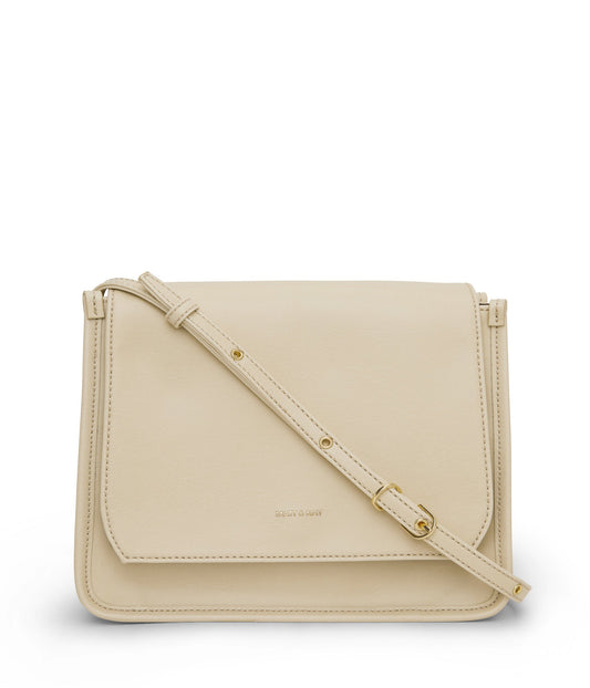 LEV Vegan Crossbody Bag - Vintage | Color: White - variant::vanilla