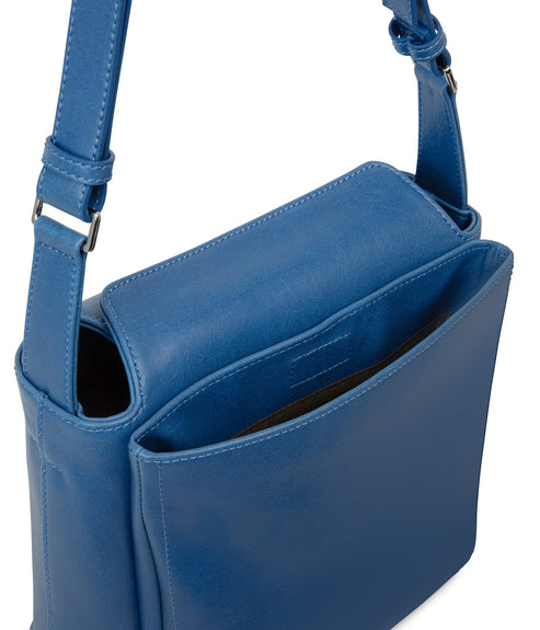 LORO Vegan Shoulder Bag - Vintage | Color: Blue - variant::bluejay