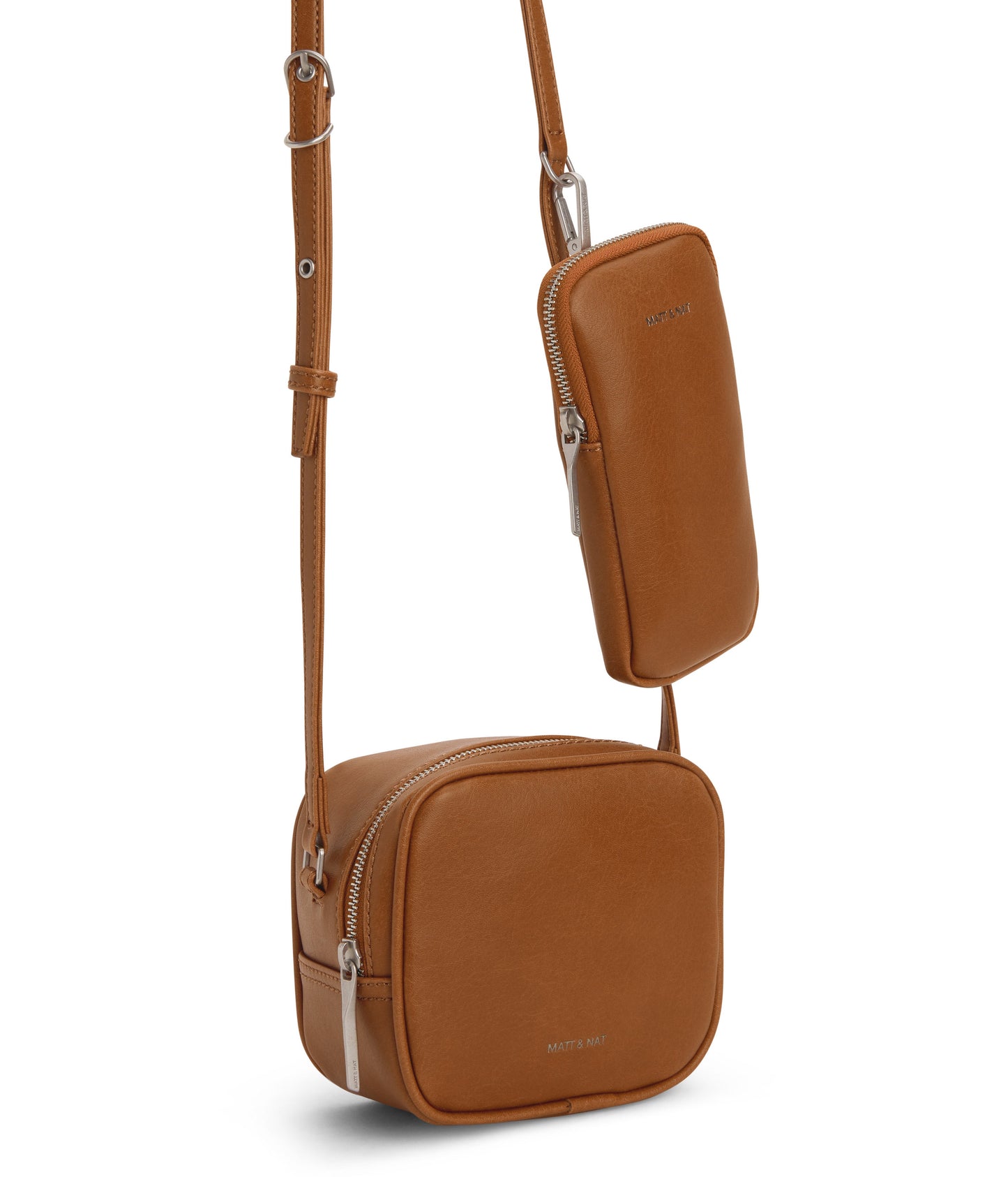 SWAE Vegan Crossbody Bag - Vintage | Color: Brown - variant::chili